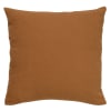 Coussin - marron en coton 45x45 cm uni