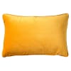 Coussin - jaune en velours 40x60 cm uni