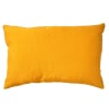 Housse de coussin jaune en laine-40x60 cm uni