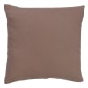 Housse de coussin   en coton 45x45 cm uni