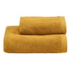 Set Asciugamano in Spugna Viso + Ospite giallo