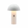 Lampe de table sans fil nomade blanche