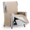 Protetor cubre sillón acolchado 55 cm beige marfil