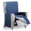Protetor cubre sillón acolchado 55 cm azul gris