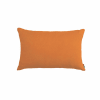Cuscino arancio arredoin morbida microfibra 40x60 cm