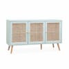 Buffet credenza cannage 120x39x70cm naturale