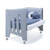 Cuna-cama de colecho (5en1) de 60x120 cm azul