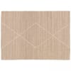 Juco Teppich Aus Jute & Baumwolle – Handgewebt, 60x220 Cm, Schwarz/Natur – Nachhaltiger Läufer Für Küche, Schlafzimmer, Flur