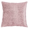 Housse de coussin rose en polyester-45x45 cm avec un motif à pois