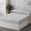 Pack 2 unidades plaids multiusos sofa cama gris claro 180 x 260 cm