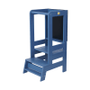 Lernturm Küchenhelfer mit Tafel Kitchen Helper blau