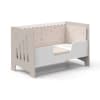 Cuna-cama-sofá-escritorio (5en1) de 70x140 cm beige