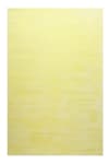 Tapis en microfibre dense jaune 80x150 cm