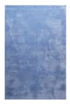 Tappeto in microfibra densa blu lavanda 160x230 cm