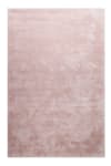 Tappeto in microfibra densa rosa 70x140 cm