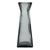 Vase en verre recyclé anthracite 55 cm