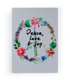 Leinwand 60x40 Friedensliebe und Liebe