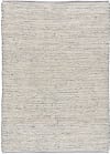 Teppich aus recycelter Baumwolle, weiß, 160X230 cm