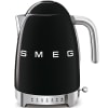 Bouilloire à température réglable 1,7L noir Smeg