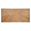 Cabecero de madera maciza étnico en tono envejecido 80x165cm