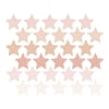 Stickers mureaux en vinyle étoiles rose et beige