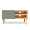 Kleines TV-Möbel, grün