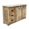 Madia in legno di mango marrone