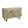 Madia a tre ante in legno marrone