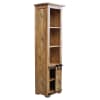 Libreria in legno di mango marrone
