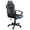 Poltrona in poliuretano nero 61x65x114
