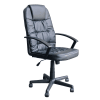 Poltrona da ufficio ergonomica in poliuretano nero 62x67x111
