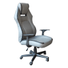 Poltrona in poliuretano grigio chiaro 68x66x127