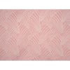 Housse de coussin imprimé art déco polyester rose clair 40x40 cm