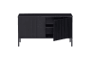 Meuble tv en bois noir