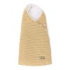 Saco Capazo Cruzado Capucha bebé Amarillo 38x80x8 cm