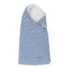 Saco Capazo Cruzado Capucha bebé Azul 38x80x8 cm