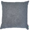 Cuscino grigio scuro arredo in microfibra 42x42 cm