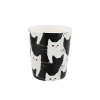 Tazzina da caffé bianco/nero porcellana cinese 5 x 0 x 6 cm