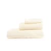 Juego 3 toallas rizo 550 gr/m2 beige 100% algodón