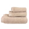 Juego 3 toallas lisas 600 gr/m2 topo 100% algodón