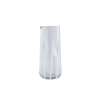 Mizu-Wasserkaraffe Weiß aus Glas Ø10xH23cm