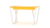 Bureau enfant en pin massif&MDF 120x60 jaune