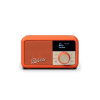 Radio DAB-FM bluetooth portable rétro orange pop