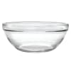 Saladier à punch empilable 5,8L en verre trempé résistant transparent