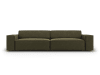 3-Sitzer Sofa aus Samt, grün