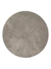 Tappeto rotondo 100% poliammide grigio 200 cm