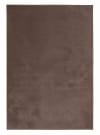 Tappeto rettangolare 100% lana marrone 200x300 cm
