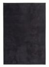 Tappeto rettangolare 100% lana nero 200x300 cm