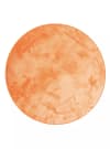 Tappeto rotondo 100% poliammide arancione 200 cm