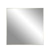 Miroir carré en métal 60x60cm laiton